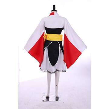 VintageCos Women's Anime Inuyasha Cosplay Sesshomaru Costume Set Kimono Uniform Suit Halloween Cosplay Outfits