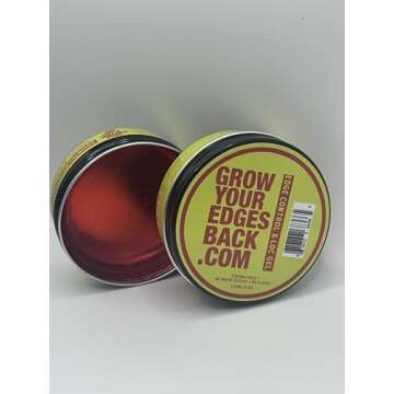 Grow Your Edges Back Best Edge Control for 4C Hair - 24H Exxxtra Hold, No Flakes, No Residue - Moisturizing Edge Control for ALL HAIR AND LOCS!