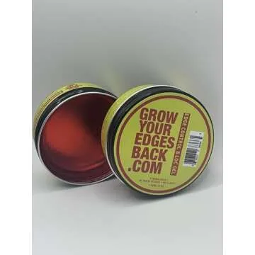 Grow Your Edges Back Best Edge Control for 4C Hair - 24H Exxxtra Hold, No Flakes, No Residue - Moisturizing Edge Control for ALL HAIR AND LOCS!