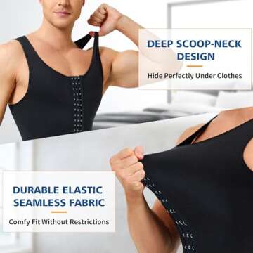 IFKODEI Men Shapewear for Tummy Control & Slimming