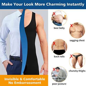 IFKODEI Men Shapewear for Tummy Control & Slimming