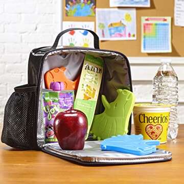 Cool Coolers Kids Lunch Box Ice Packs for Fresh Meals