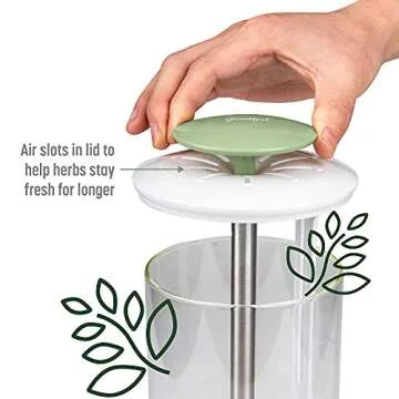 Goodful Herb Keeper Preserver for Fresh Herbs