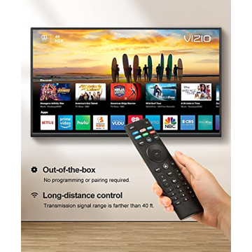 Vtinvan Remote for Vizio Smart TVs Easily Replacement