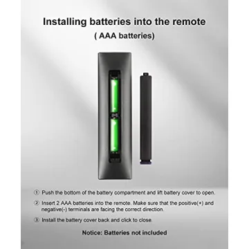 Vtinvan Remote for Vizio Smart TVs Easily Replacement