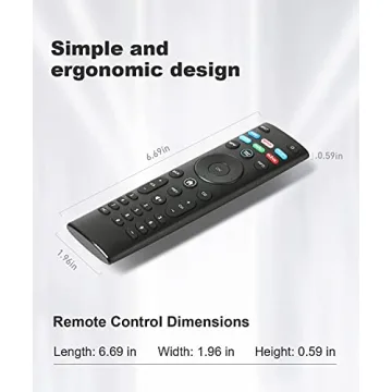 Vtinvan Remote for Vizio Smart TVs Easily Replacement