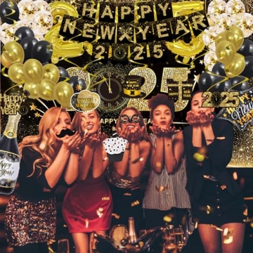 2025 NYE Party Decoration Set for Unforgettable Celebrations