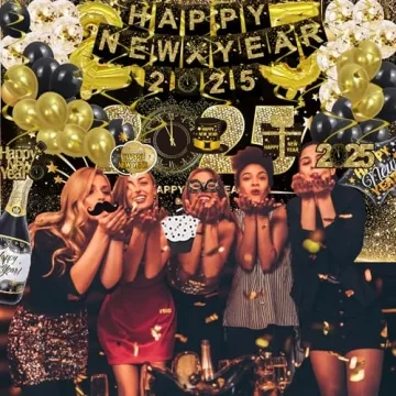 2025 NYE Party Decoration Set for Unforgettable Celebrations