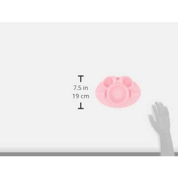 The First Years Disney Minnie Mouse Silicone Placemat, Pink