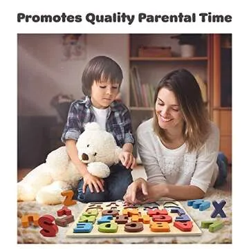 KIPPTO ABC Alphabet Puzzle with Free AR App for Kids