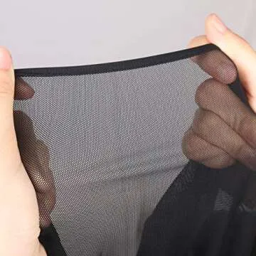 Chic Ypser Women's Sheer Crop Top for Stylish Outfits