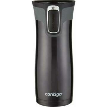 Contigo 16oz Travel Mug with AUTOSEAL – Black