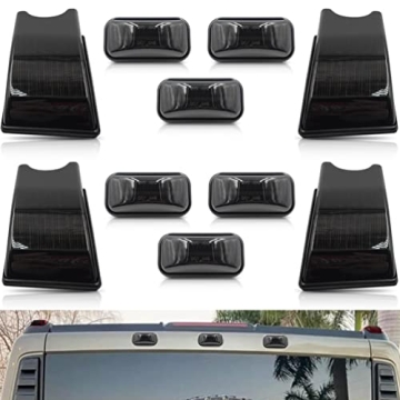 H2 SUT Smoked Lens LED Light Kit for H'ummer H2