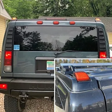 H2 SUT Smoked Lens LED Light Kit for H'ummer H2