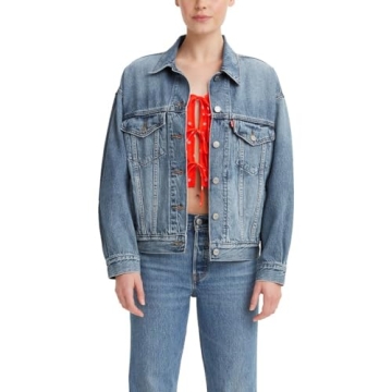 Levi's Women's 90s Trucker Jacket - Chic & Comfortable Denim Outerwear