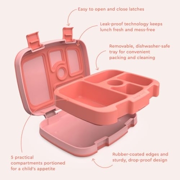 Bentgo Kids Leak-Proof Bento Lunch Box for Ages 3-7
