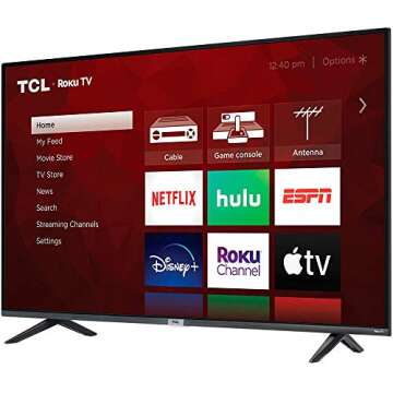 TCL 43-inch 4K UHD Smart LED TV - 43S435, 2021 Model