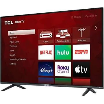 TCL 43-inch 4K UHD Smart LED TV - 43S435, 2021 Model