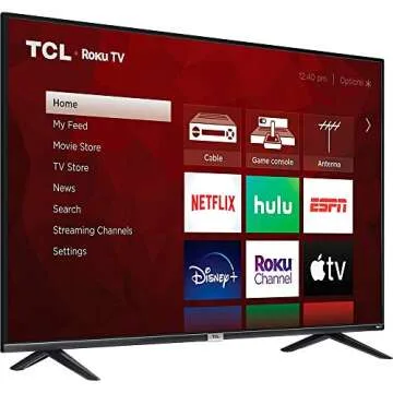 TCL 43-inch 4K UHD Smart LED TV - 43S435, 2021 Model