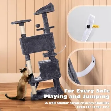 Yaheetech Cat Tree for Kittens and Adult Cats