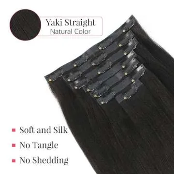 Sassina Seamless Clip-In Hair Extensions for Women