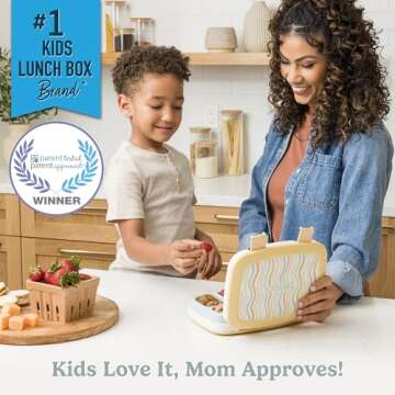Bentgo Kids 5-Compartment Leak-Proof Bento-Style Lunch Box (Whimsy & Wonder Collection) - Ideal for ...