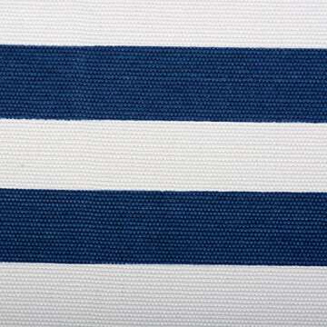 DII Polyester Cube Storage Collection Collapsible Hard Sided Bin, 13x13x13", Nautical Blue