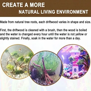 Enhance Your Aquarium with Kathson Driftwood Decorations