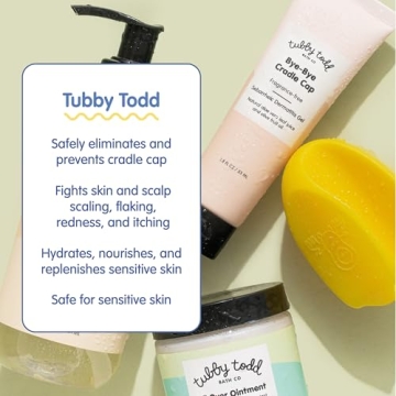 Top Cradle Cap Care Bundle from Tubby Todd for Babies