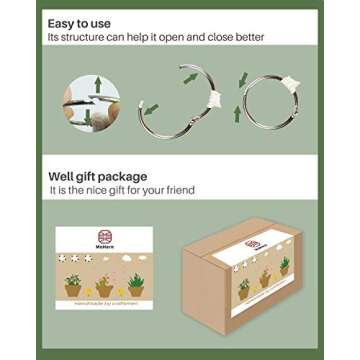 MoHern Mini Macrame Plant Hanger with Pot, 3 Pcs Small Cute Hanging Rearview Mirror Charms, Boho Car Decor, for Plant Lover