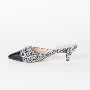 Paulina Pointed Toe Two-Tone Mule for Women