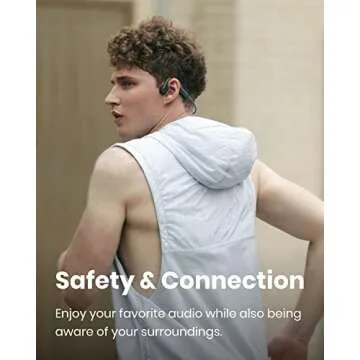 SHOKZ OpenMove Headphones - Bone Conduction Wireless Earphones