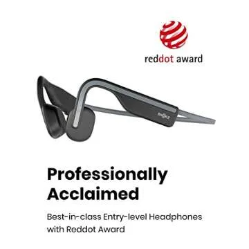 SHOKZ OpenMove Headphones - Bone Conduction Wireless Earphones