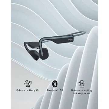 SHOKZ OpenMove Headphones - Bone Conduction Wireless Earphones