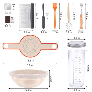 Sourdough Starter Kit for Home Baking Enthusiasts