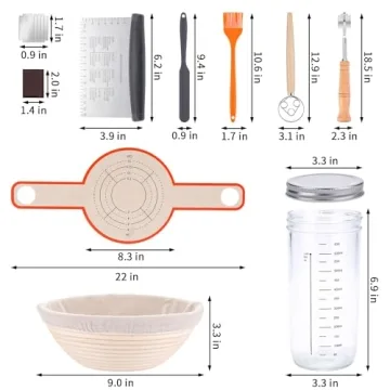 Sourdough Starter Kit for Home Baking Enthusiasts