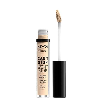 NYX PROFESSIONAL MAKEUP Can't Stop Won't Stop Contour Concealer, 24h Full Coverage Matte Finish - Pa...