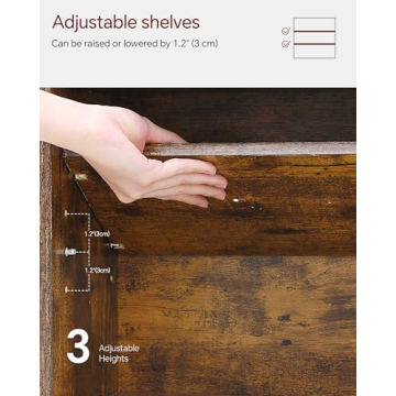 Stylish SUNMORY 6 Tier Tree Bookshelf for Small Spaces