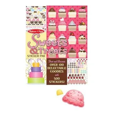 Melissa & Doug Sweets and Treats Sticker Pad - 500 Stickers