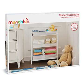 Munchkin® Nursery Essentials™ Diaper Organizer for Baby Storage