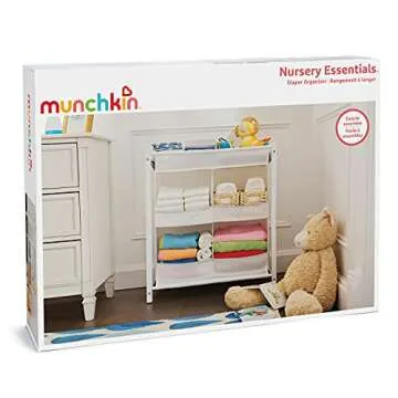 Munchkin® Nursery Essentials™ Diaper Organizer for Baby Storage
