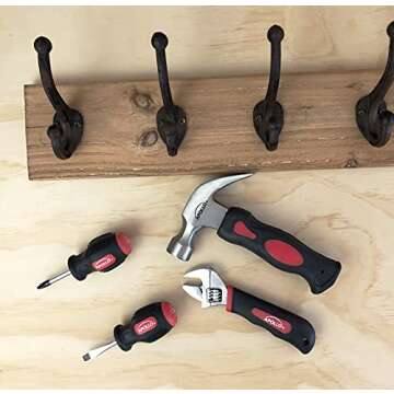 Apollo Tools 4 Piece Stubby Tool Set for Small Hands and Tight Spaces. Convenient and Compact Small ...