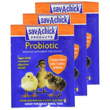 Sav-A-Chick Probiotic 3 packets .17oz