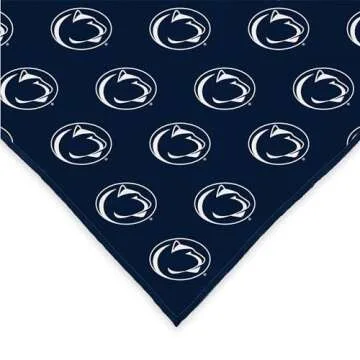 Penn State NCAA Official Bandana for Dogs and Cats | Easy Wear