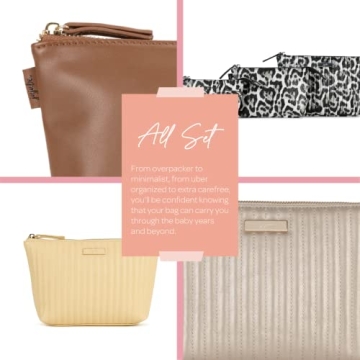 JuJuBe All Set Pouches - Stylish Toiletry Bags for Women