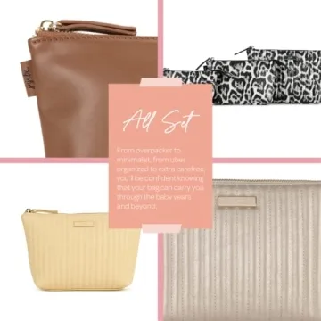 JuJuBe All Set Pouches - Stylish Toiletry Bags for Women