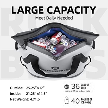 ROCKBROS Leak Proof Insulated Soft Cooler Bag Outdoor