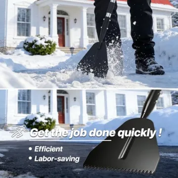 Efficient Heavy-Duty Ice Scraper for Winter Ice Removal