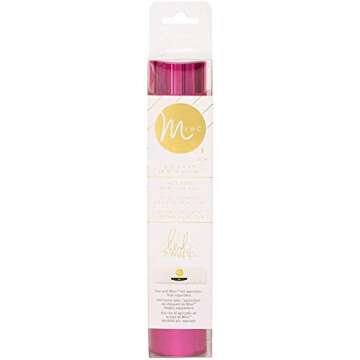 Heidi Swapp Minc Reactive Foil - Six 6.25" x 5' Rolls - Hot Pink, Light Pink, Mint, Teal, Gold, Silver