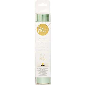 Heidi Swapp Minc Reactive Foil - Six 6.25" x 5' Rolls - Hot Pink, Light Pink, Mint, Teal, Gold, Silver